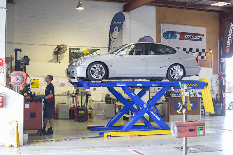 Wheel alignment service auckland